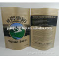 hot sell biodegradable paper garbage bag with block bottom